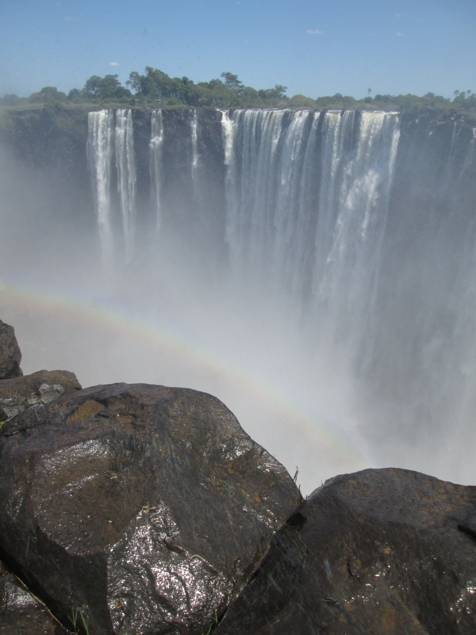 Victoria-Fälle /  Hufeisen-Wasserfall